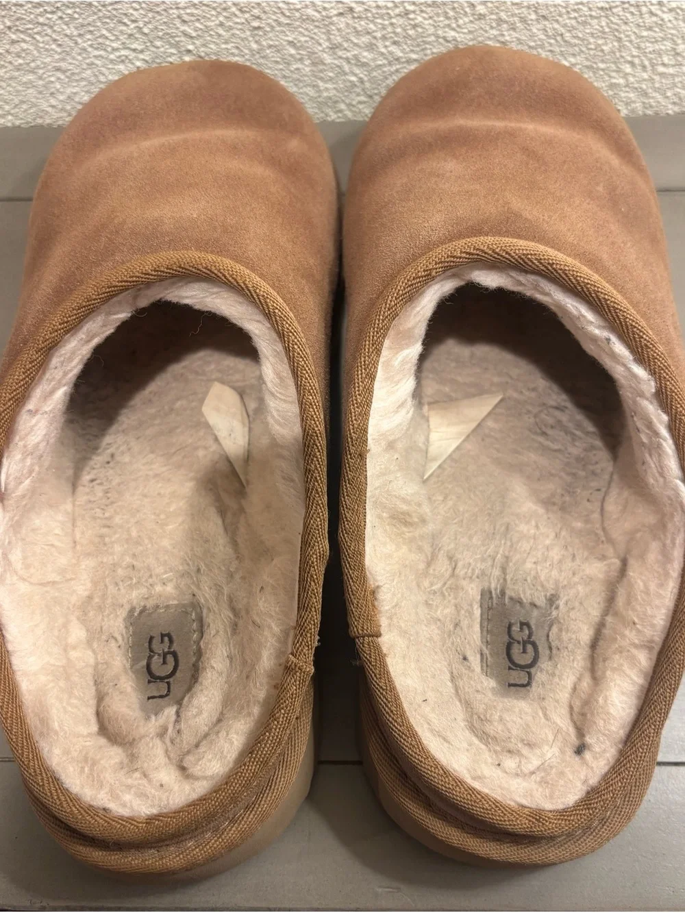UGG suede upper
